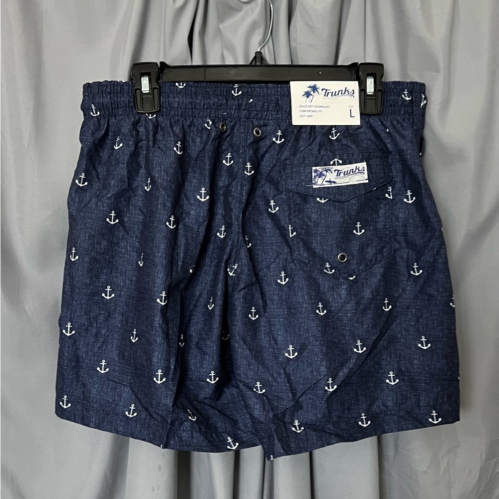 NWT Trunks Surf & Swim Co. Anchor Swim Trunks - Picture 2 of 2